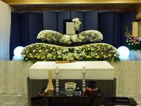 簡易花祭壇（家族葬）